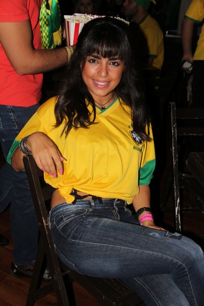 Brazil VS Cameroon at Beirut Fan Park